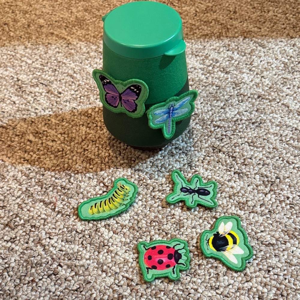 Lovevery felt bug toy